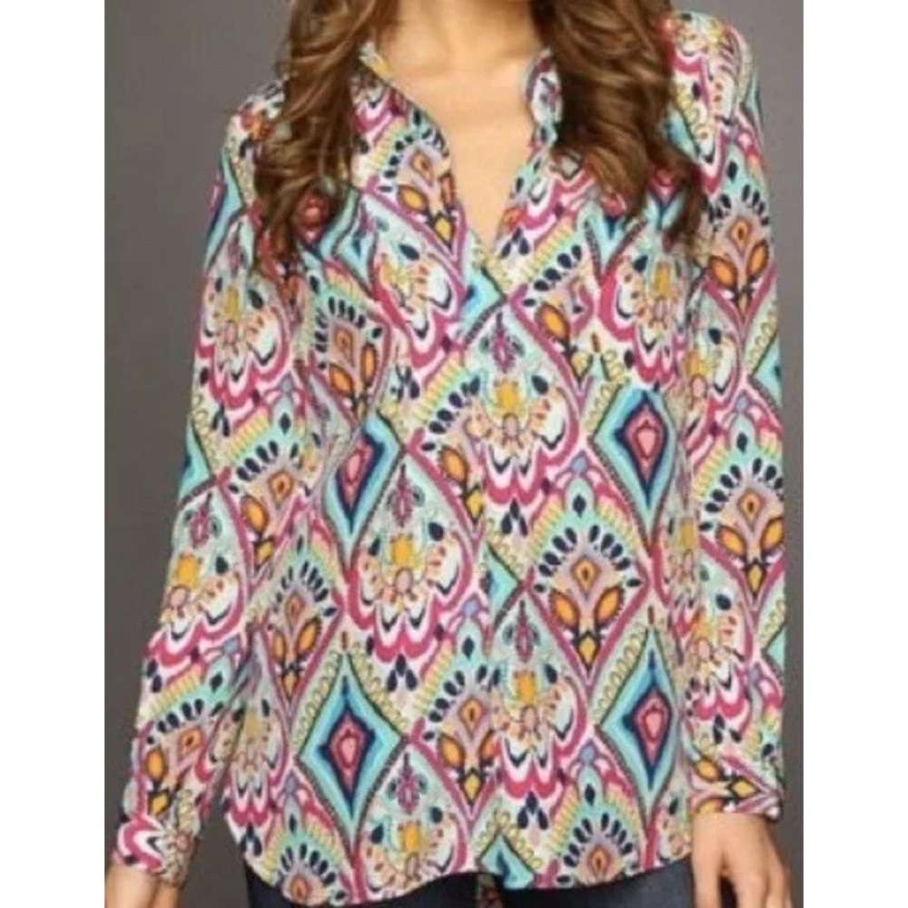 Lilly Pulitzer Multicolor Patterned Tunic